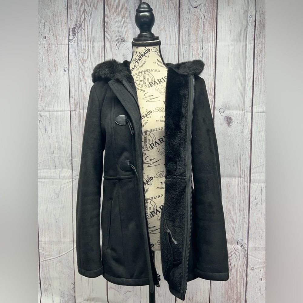 Sonoma Faux‎ Fur Suede Coat